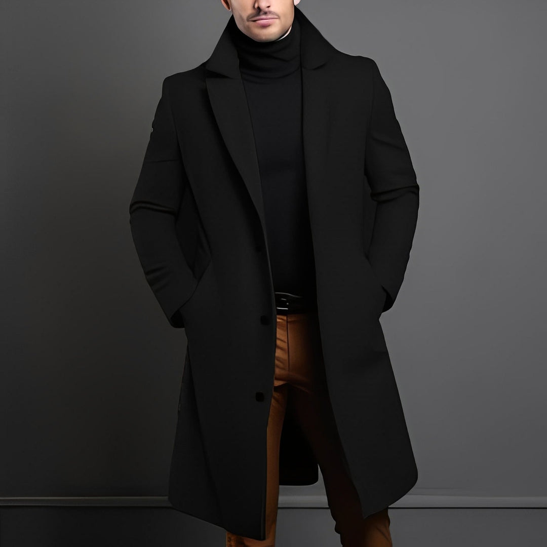 R&B | Schick, Mittellanger Wollmantel für Herren
