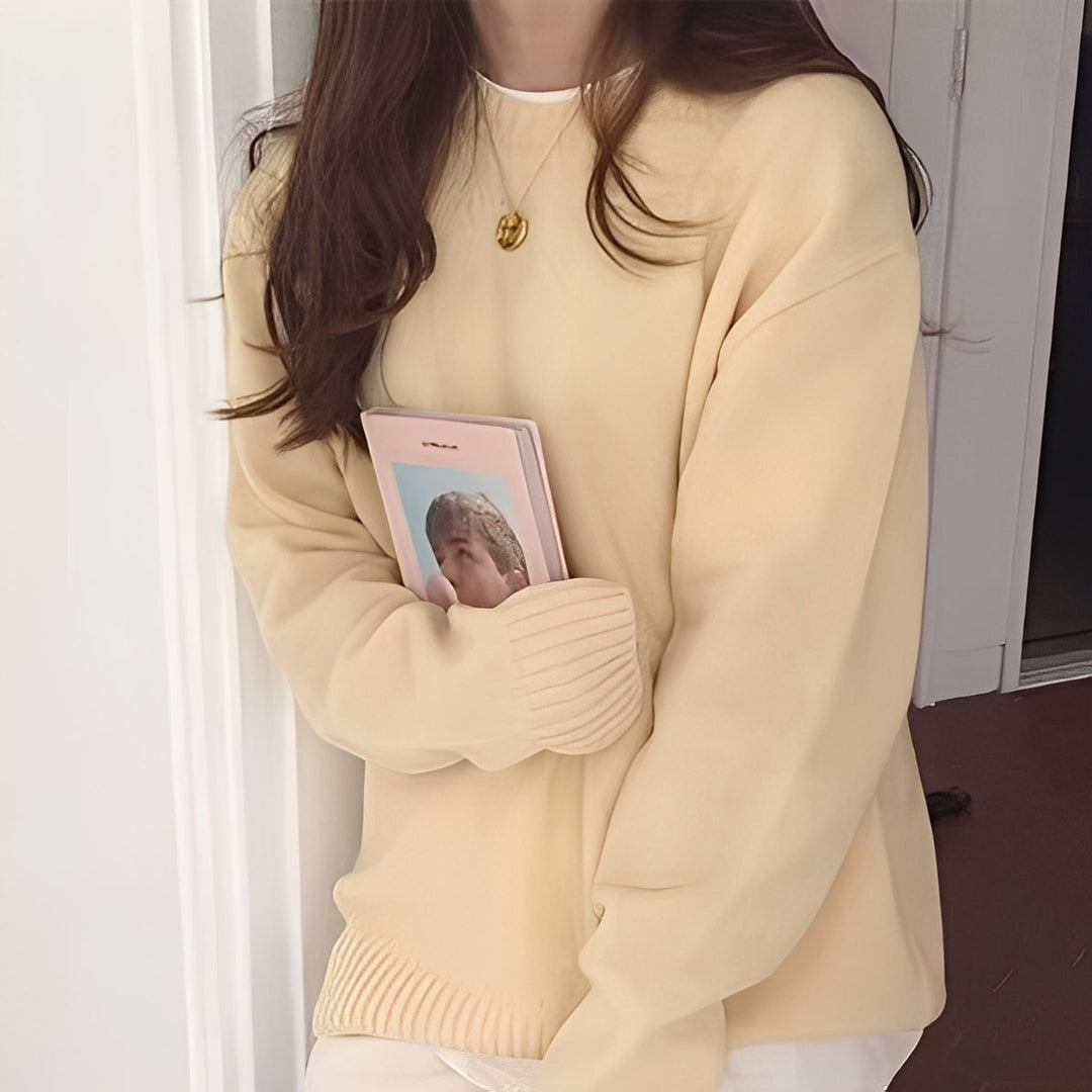 R&B | Damen Oversize-Pullover mit Schlichtem Look
