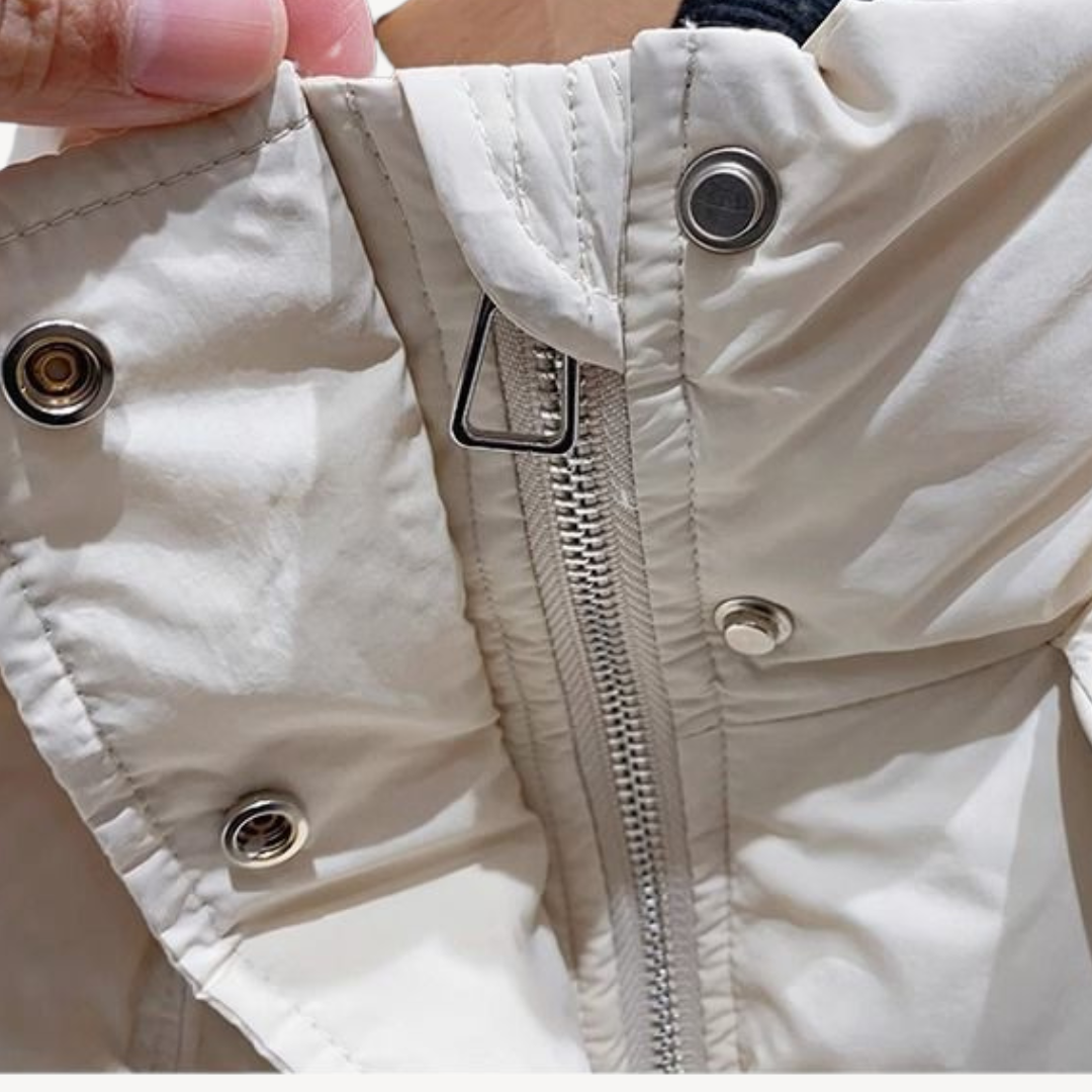 R&B | Pufferjacke mit Kapuze für Damen
