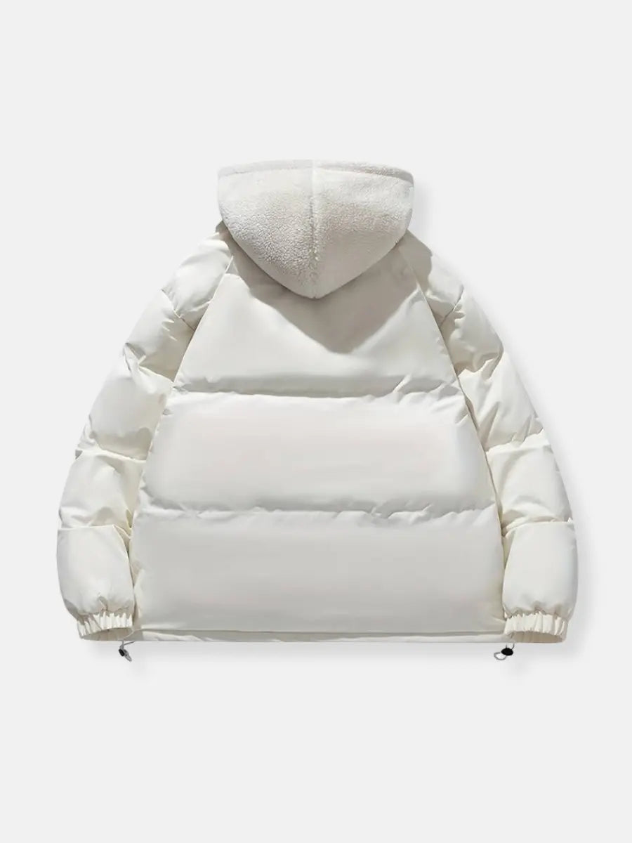 R&B | Warme Reißverschluss Winterjacke Komfort und Stil für Kalte Tage