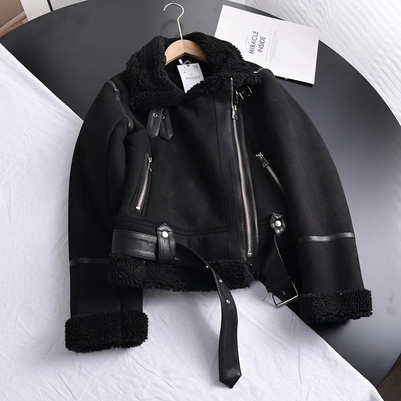 R&B | Wildleder Winterjacke - Warm & Stilvoll