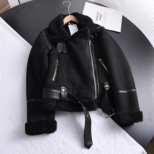 R&B | Wildleder Winterjacke - Warm & Stilvoll