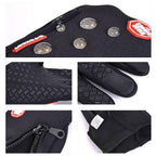 R&B | Winddichte Touchscreens Thermohandschuhe, (2er-Pack)