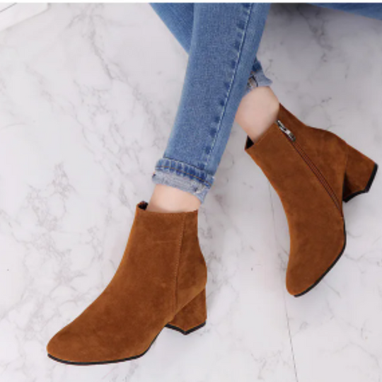R&B | Moderne Wild Ankle Boots mit Bequemem Absatz Damen Ankle Boots