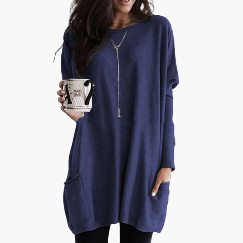 R&B | Langpullover Im Oversize-Stil - Bequemer Casual-Look für Herbst und Winter