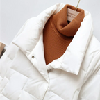 R&B | Gequiltete Puffer - Rollkragen Pufferjacke