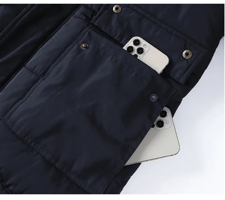 R&B | Herren Parka Wintergefüttert