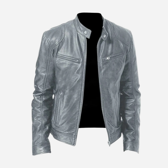R&B | Stylische Moto-Lederjacke