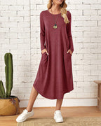 R&B | Lockeres Kleid mit Taschen