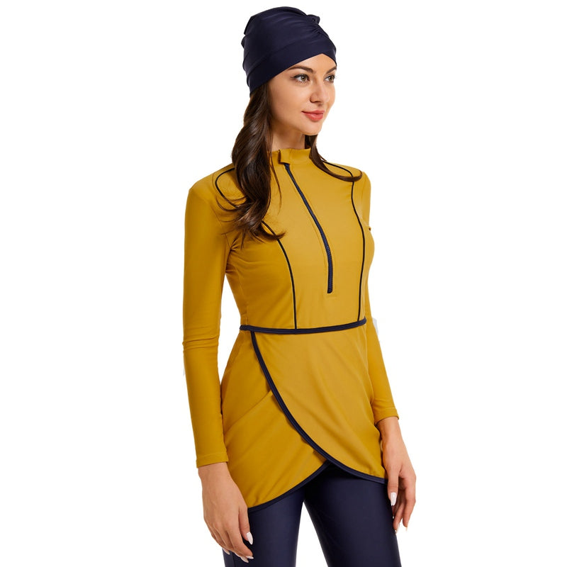 R&B | 3 Teile Set Halal Bademode Badeanzug Burkini Badeoutfit