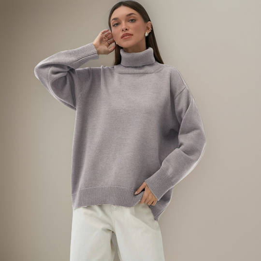 R&B | Rollkragenpullover für Damen Winter