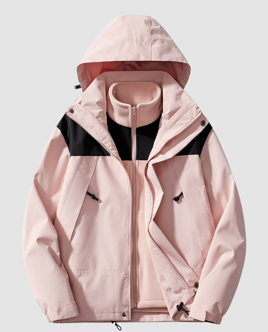Warme Damen Winterjacke Fleece | R&B