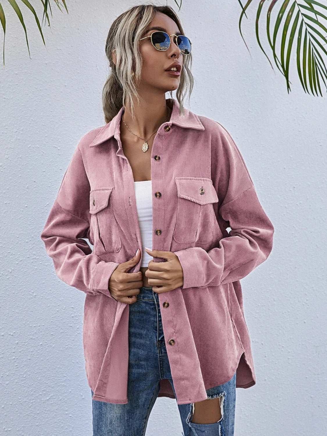 R&B | Cordura Dropped Shoulder Shacket