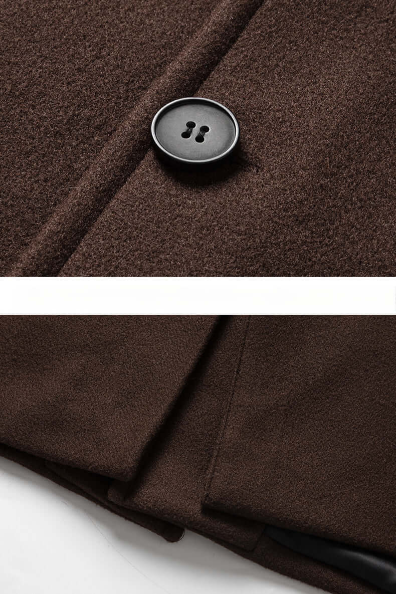 R&B | Männer klassischer oversized Wollmantel