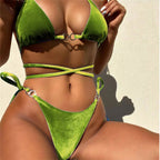 R&B | Bikini mit Samtträgern