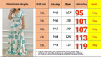 R&B | V-Ausschnitt Temperament elegant große Größe gedruckt Kleid