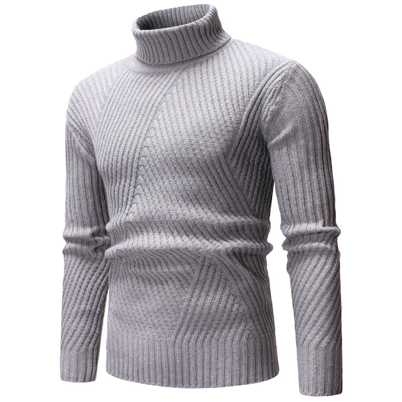 Damen Rollkragenpullover mit strukturiertem Design von R&B