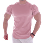 Herren sportliches Kurzarm-T-Shirt mit ergonomischem Schnitt und feuchtigkeitsregulierendem Material