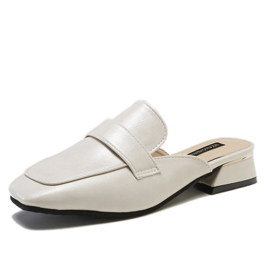 Damen elegante Mules mit schicker Schlaufenverzierung R&B