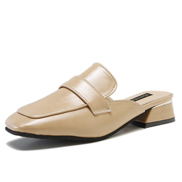 Damen elegante Mules mit schicker Schlaufenverzierung R&B