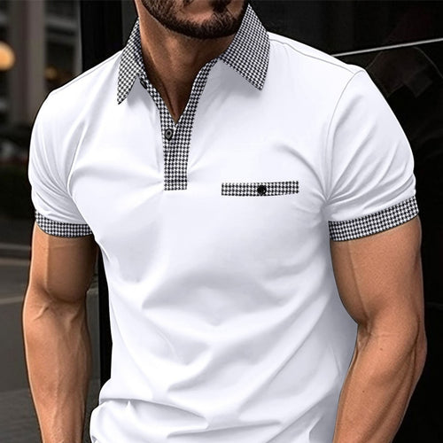R&B | Farblich passendes POLO-Shirt mit Knöpfen