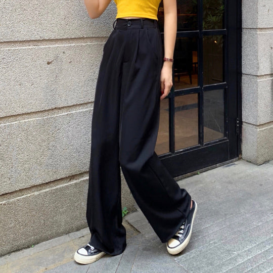 Damen Cropped Langarmshirt mit weit geschnittenen Ärmeln und eleganter Silhouette