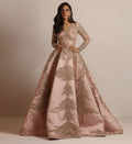 Damen Glamouröses Abendkleid mit schimmernden Pailletten und tiefem V-Ausschnitt R&B