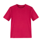 Damen Baumwoll T-Shirt mit modernem Rundhalsausschnitt und bequemen Schnitt