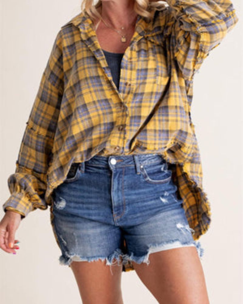 R&B | Stylische Übergreifende Flanelle