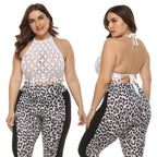 Damen Häkelcroptop R&B