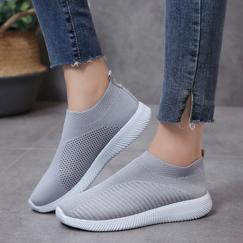 Damen Atmungsaktive und flexible Slip-On Sneakers R&B
