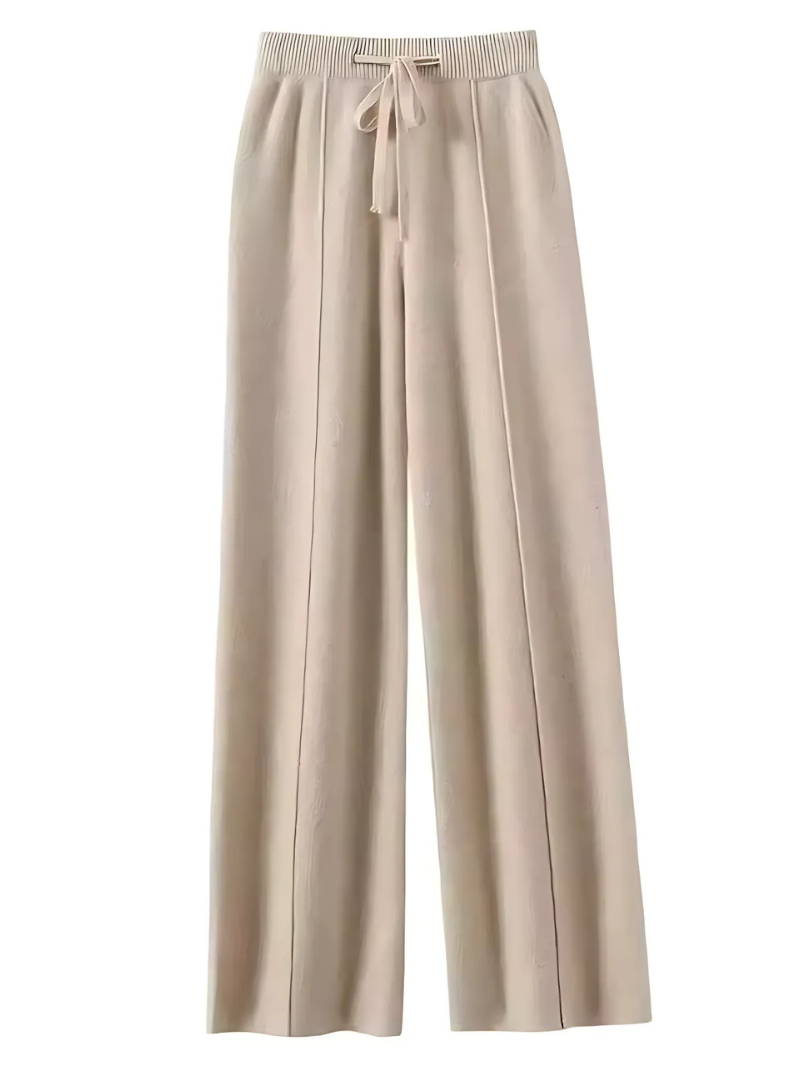 R&B | Die Strickhose mit Weitem Bein für Stilvolle Gemütlichkeit