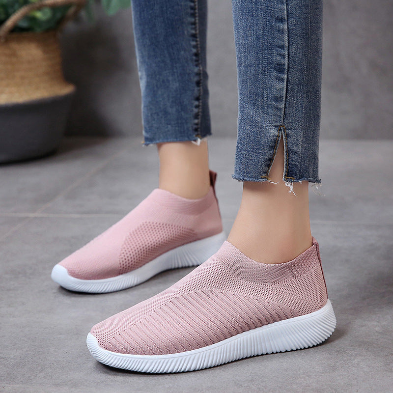 Damen Atmungsaktive und flexible Slip-On Sneakers R&B