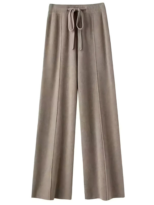 R&B | Die Strickhose mit Weitem Bein für Stilvolle Gemütlichkeit