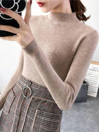 R&B | Gemütlicher Gerippter Wollpullover für Damen