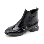 Elegante Stiefelette mit Schnalle für Damen R&B