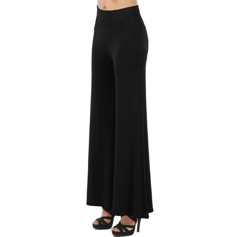 Damen Weit geschnittene Jersey-Hosen R&B
