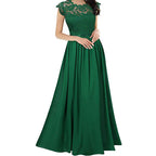 R&B | Chiffon Brautjungfernkleid mit Herz Ausschnitt, Fußlänge