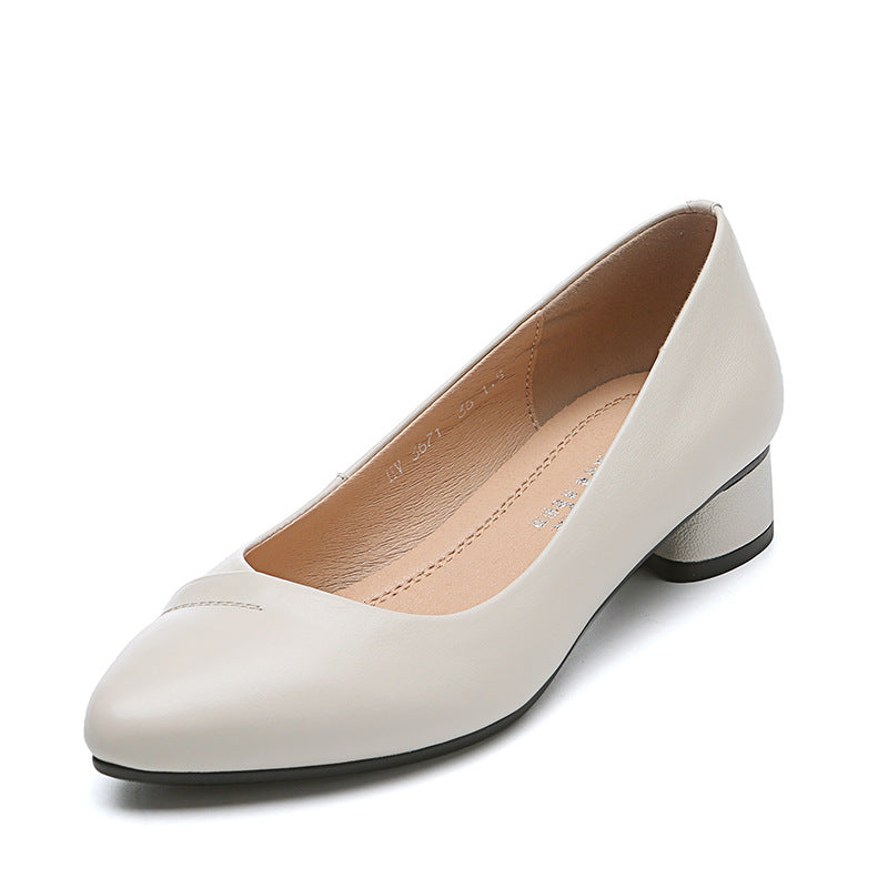 Damen Elegante Blockabsatz Pumps mit klassischem Schnitt und modischem Design R&B