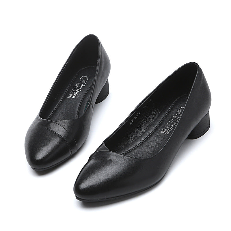 Damen Elegante Blockabsatz Pumps mit klassischem Schnitt und modischem Design R&B
