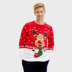 R&B | Rudolfs Weihnachts sweater rot Herren