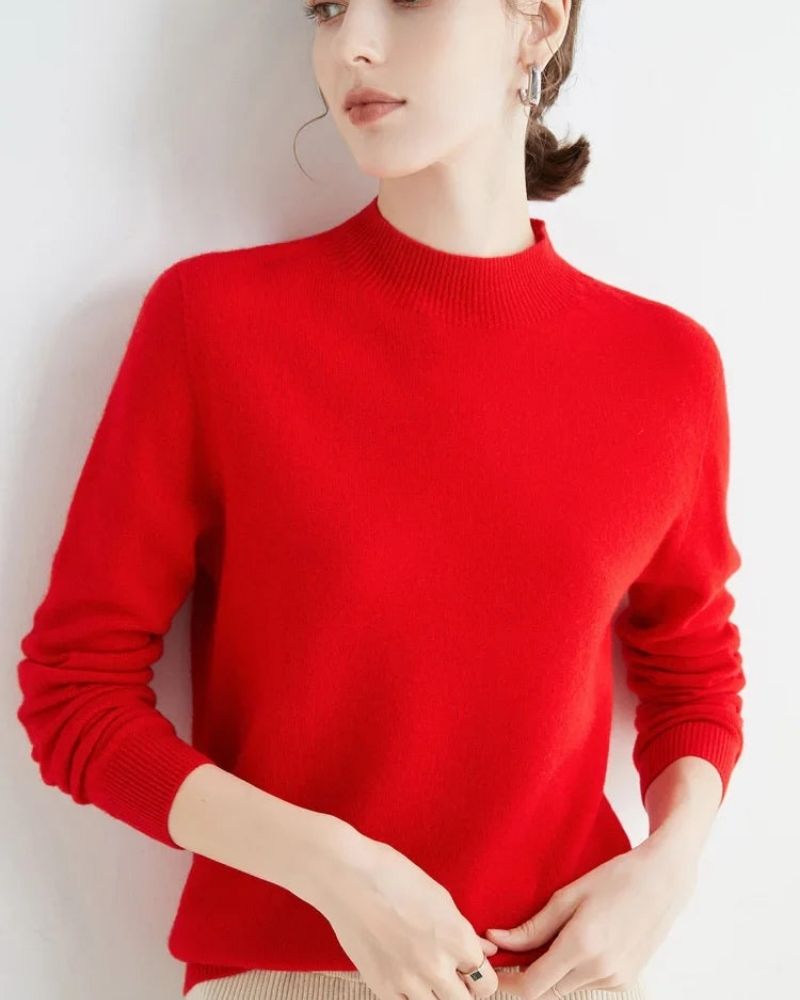 R&B | Mock-Neck-Pullover
