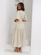 R&B | Kleid Mit Puffärmeln