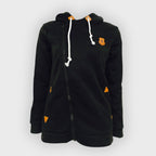 R&B | Kapuzenpullover Jacke Asymmetrischer Reißverschluss