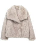 R&B | Fur Coat Damen Reguläre Passform Belle Couture Fp 22 Essentielle Eleganz