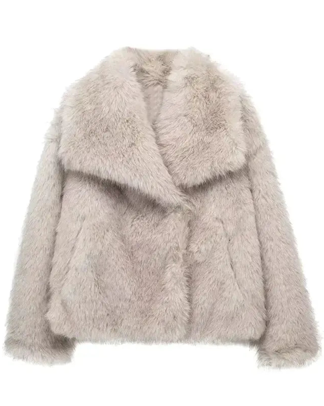 R&B | Fur Coat Damen Reguläre Passform Belle Couture Fp 22 Essentielle Eleganz