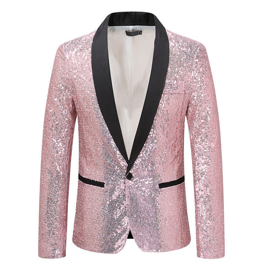 R&B | Stilvoller Pailletten-Blazer für Herren