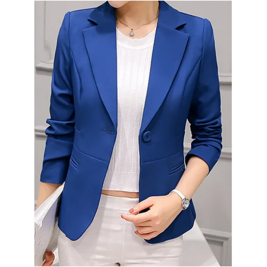 R&B | Eleganter Damen Blazer mit Langen Ärmeln Perfekt für Die Arbeit