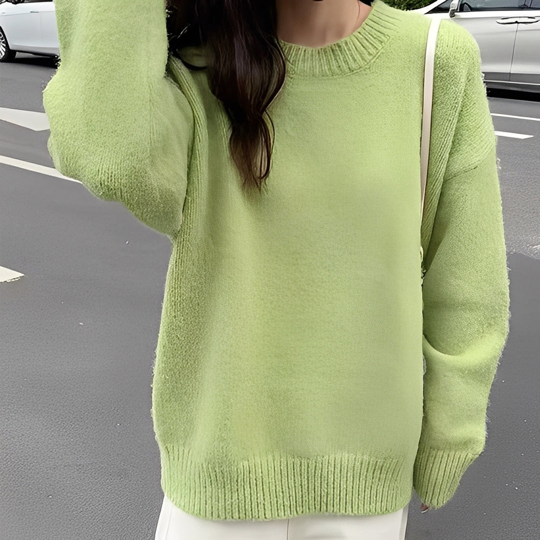 R&B | Damen Oversize-Pullover mit Schlichtem Look
