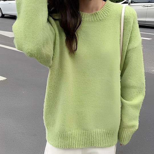 R&B | Damen Oversize-Pullover mit Schlichtem Look